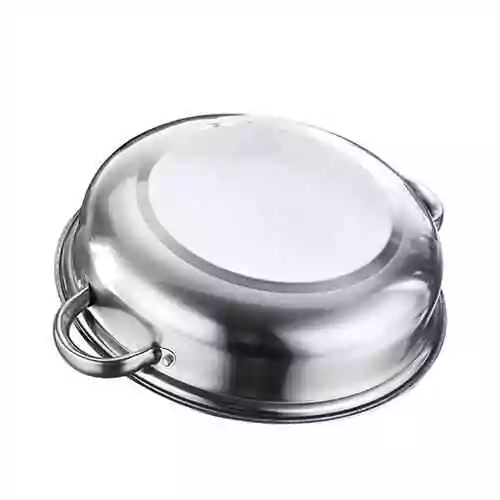 Hot Pot Food Warmer stainless steel1 layer Sauce Pot @ ido.lk