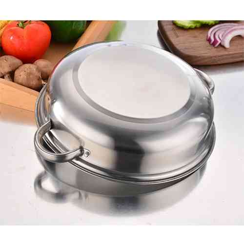 Hot Pot Food Warmer stainless steel 1 layer Sauce Pot ido.lk