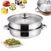 Multifunction Food Steamer Pot Steaming Cookware Kitchen Tool