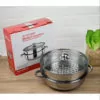 Multifunction Food Steamer Pot Steaming Cookware Kitchen Tool @ido.lk