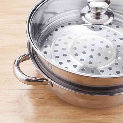 Multifunction Food Steamer Pot Steaming Cookware Kitchen Tool Kitchen & Dining
