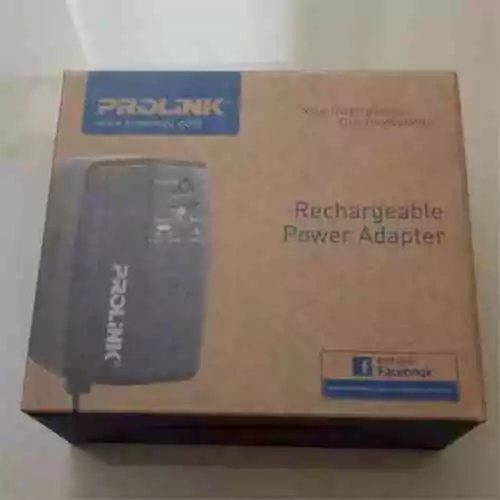 PROLINK Rechargeable Power Adapter 12V Mini UPS Computer Accessories