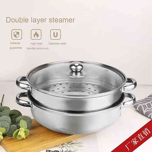 Stainless Steel Steamer Pot Cooker Double Boiler 1 Sri Lanka ido.lk