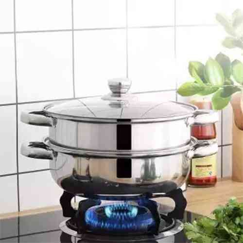 Stainless Steel Steamer Pot Cooker Double Boiler 1 Sri Lanka ido.lk