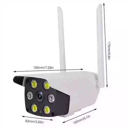 V380 WiFi Camera CCTV Wireless IP Camera Outdoor IP66 Weatherproof@ ido.lk