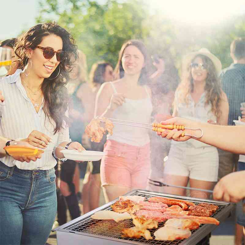 BBQ Grill Machine Combined Charcoal Barbecue Machine ido.lk