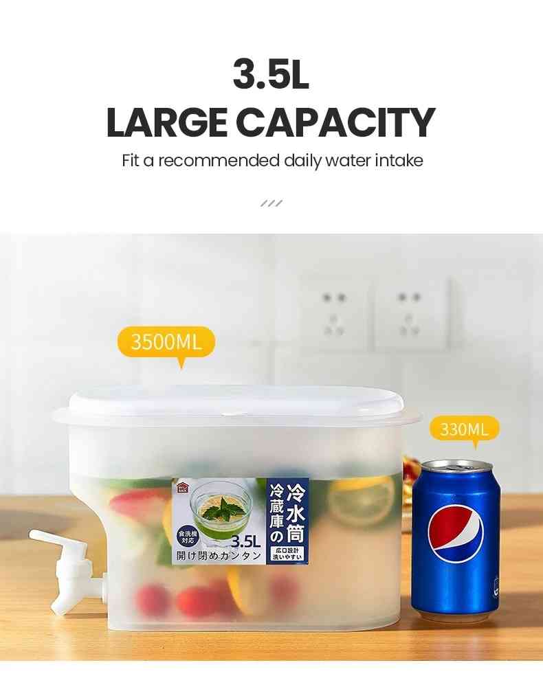 Juice Container Dispenser with Tap 3.5L