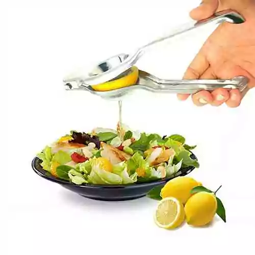 Hand Press Lemon Squeezer Manual Fruit Juicer @ ido.lk