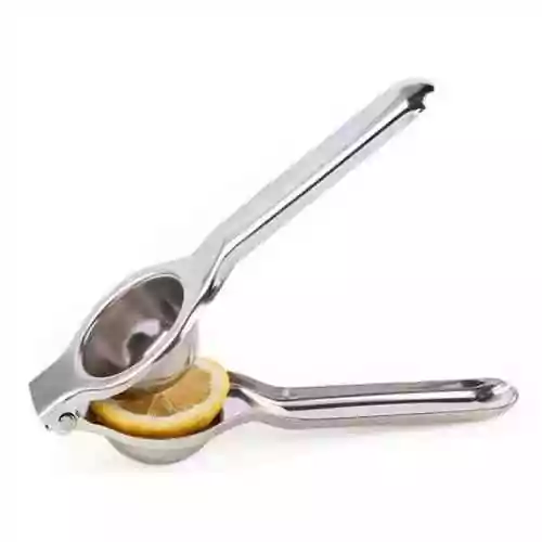 Steel Hand Lemon Squeezer Manual Fruit Juicer @ ido.lk