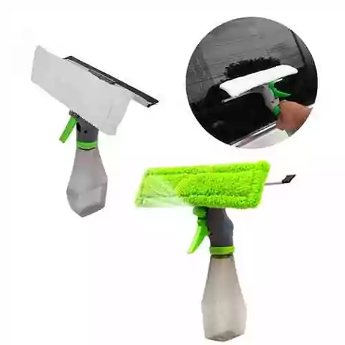 3 in 1 Glass Cleaning Brush Double Side Glass Cleaner@ido.lk