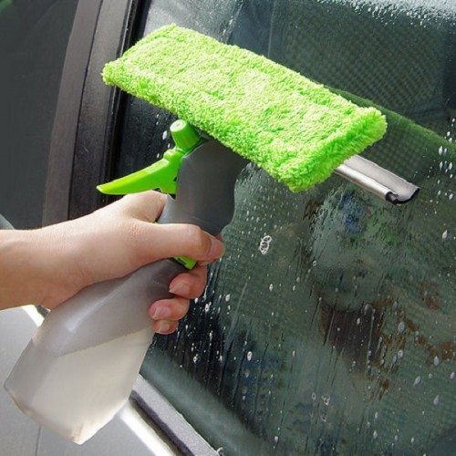 3 in 1 Glass Cleaning Brush Double Side Glass Cleaner Home Accessories