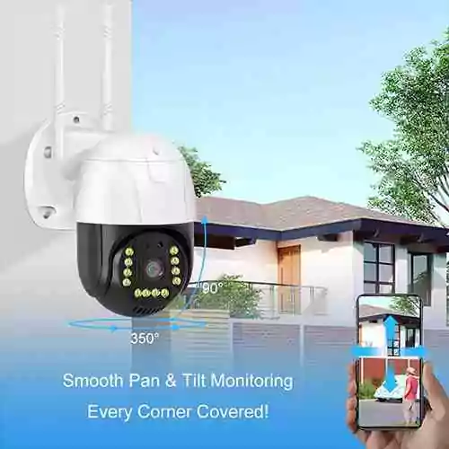 3MP HD Outdoor Wifi Camera Smart Home Wireless V380 Pro CCTV Camera Security Camera