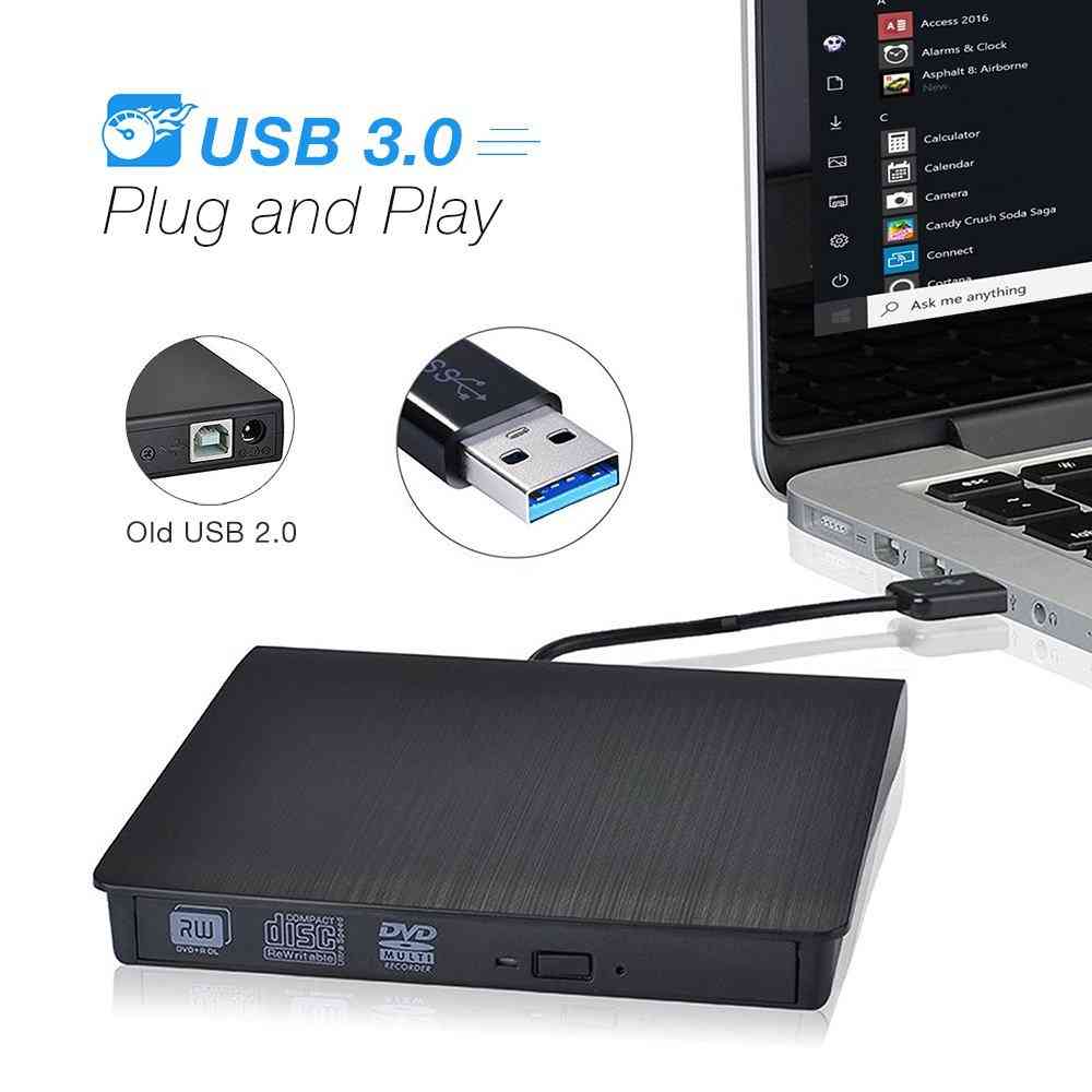 Slim Portable Optical Drive for Asus Samsung Acer Dell HP Laptop PC | www.ido.lk