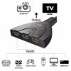 3 in 1 HDMI Switch 3 in 1 out Port Hub Switcher Computer Accessories