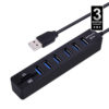 6 Port USB 3.0 HUB with Card Reader Computer Accessories