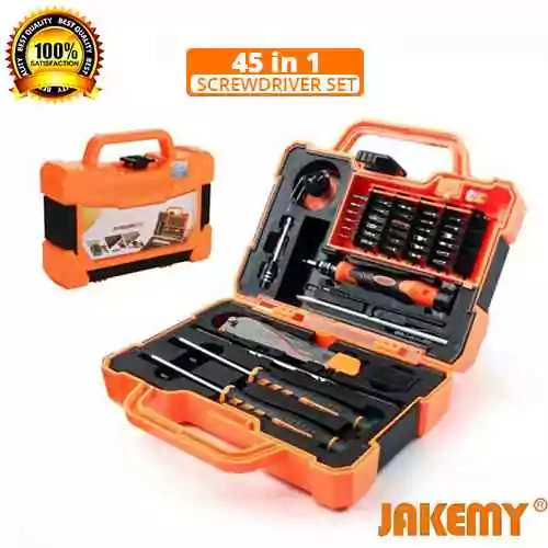 Screwdriver Tool Box Set for Electronic DIY Repair kit JAKEMY JM-8139 Computer Accessories