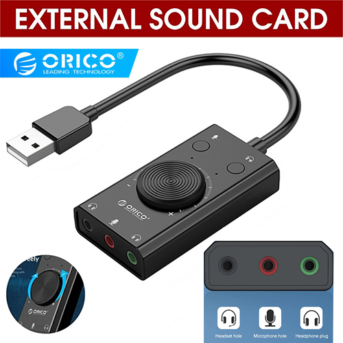 USB External Sound Card ORICO SC2 Computer Accessories