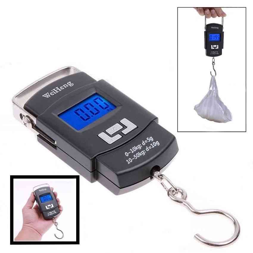 50Kg Portable Electronic Luggage Scale: Compact and Lightweight Luggage Scale Best Price in Sri Lanka | DEALhub.LK