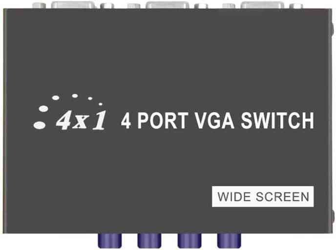 Buy 4 Port VGA Switch Best Price in Sri lanka | ido.lk