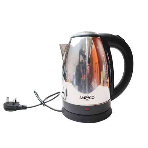 Ameco Electric Kettle 1.8L Steel Water Heating Jug ido.lk