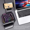 One Hand Wired Keyboard Mini Gaming Shipadoo F6 Keyboard@ ido.lk