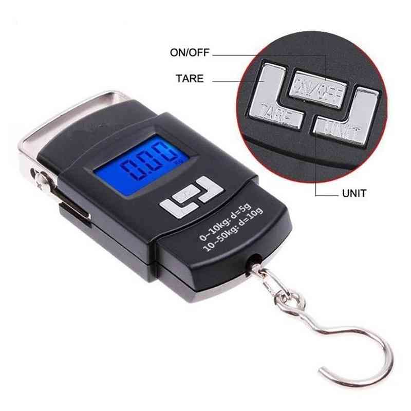 50Kg Portable Electronic Luggage Scale: Compact and Lightweight Luggage Scale Best Price in Sri Lanka | DEALhub.LK