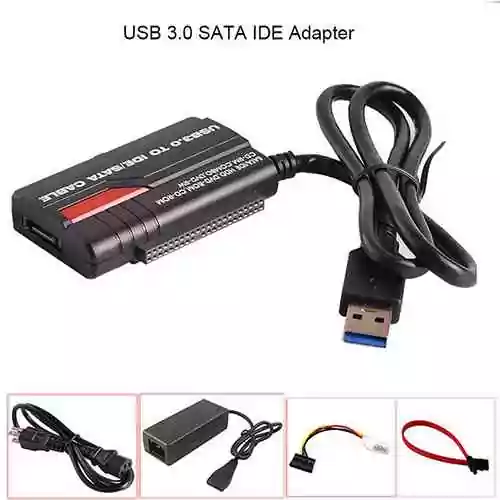 USB 3.0 to SATA / IDE Cable Converter for Hard Drive Disk HDD 2.5″ 3.5″ Computer Accessories