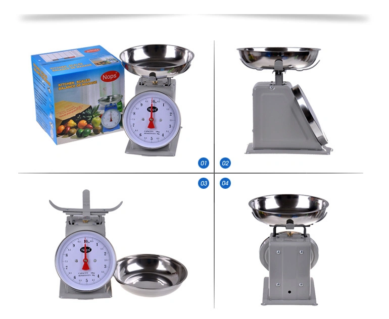Metel Body Retro 10kg Mechanical Spring Balance Kitchen Scale | ido.lk