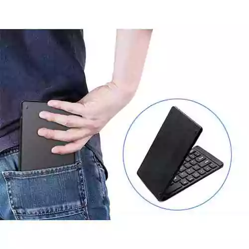 Bluetooth Foldable Keyboard for Tablet and Smartphone @ido.lk