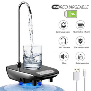 Electric Water Pump Dispenser with Tray Home Needs