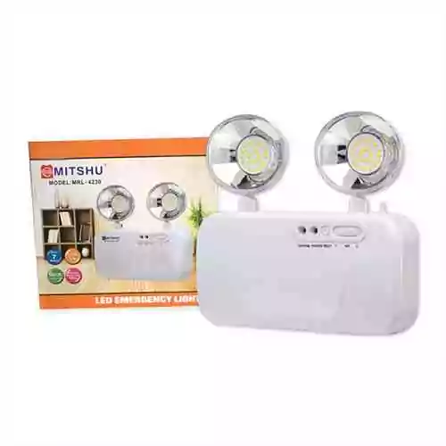 Rechargeable Emergency Light MITSHU MRL-4230 Home Accessories