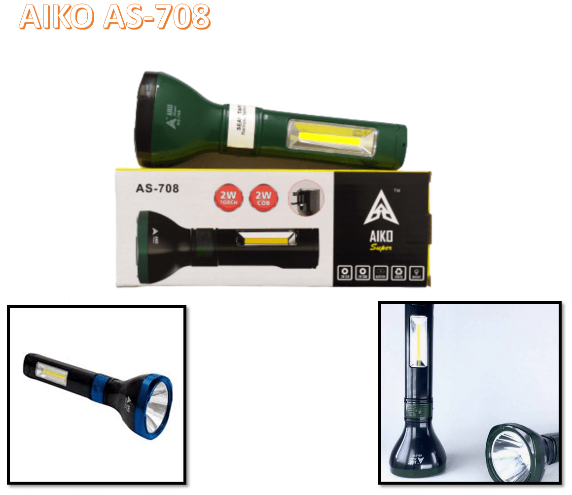 Rechargeable Torch Light & Table Light - ido.lk