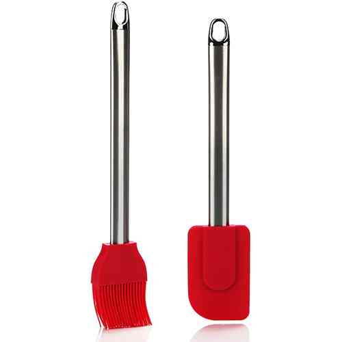 2 in 1 Silicone Brush and Spatula set Bakeware