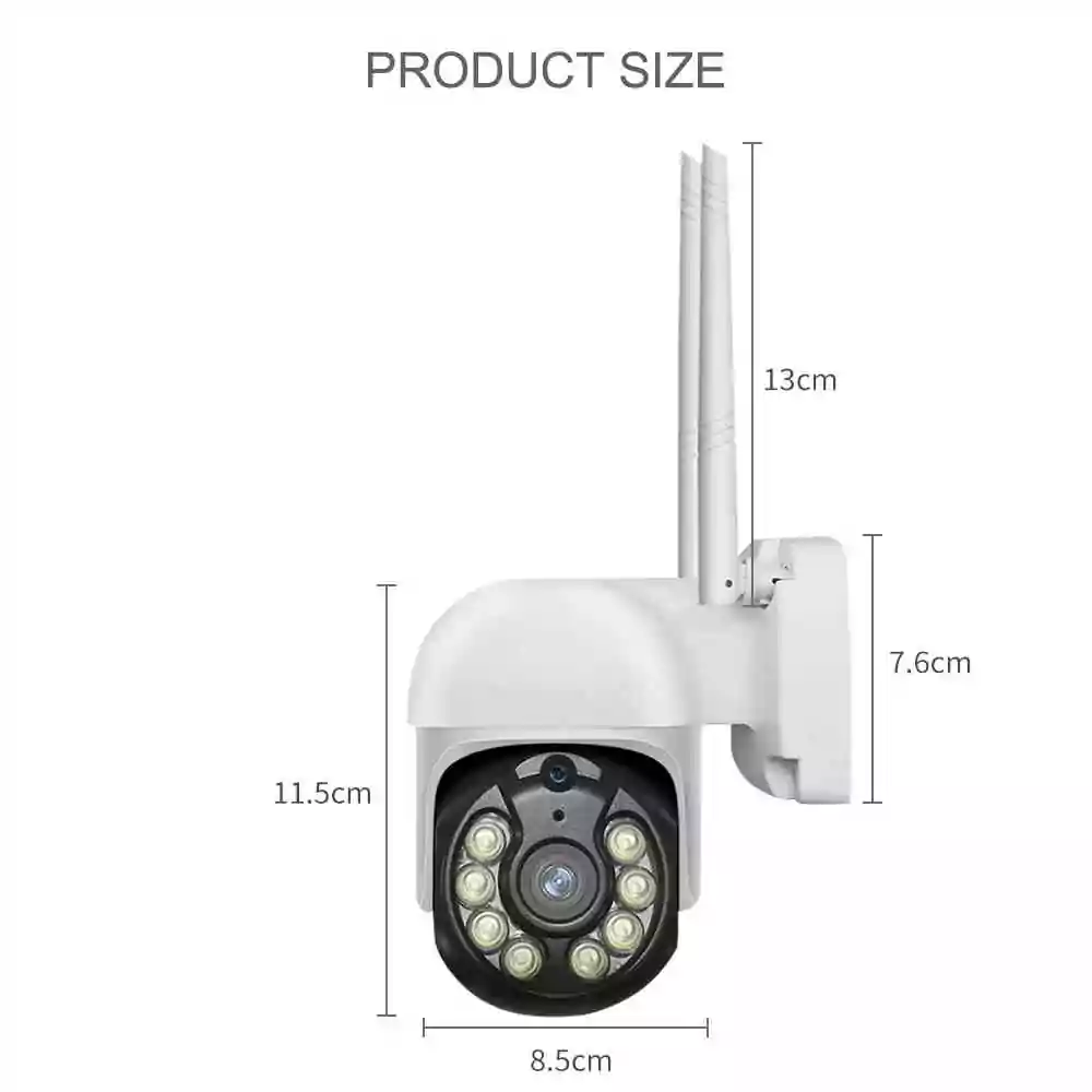 3MP Outdoor WiFi Security Camera CCTV Tuya Smart Camera; Buy Wifi Camera Best Price in Sri Lanka | ido.lk