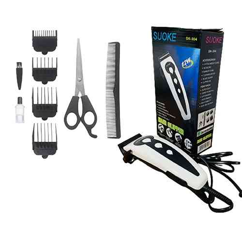 Professional Hair Trimmer Set Suoke SK 304 ido.lk