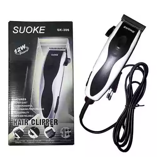 Hair and Beard Trimmer Clipper Machine with Full Set Suoke SK-306 Trimmers