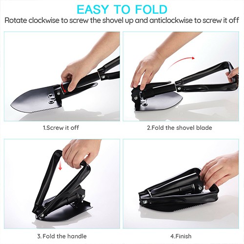 Portable Folding Camping Shovel Outdoor Accessories