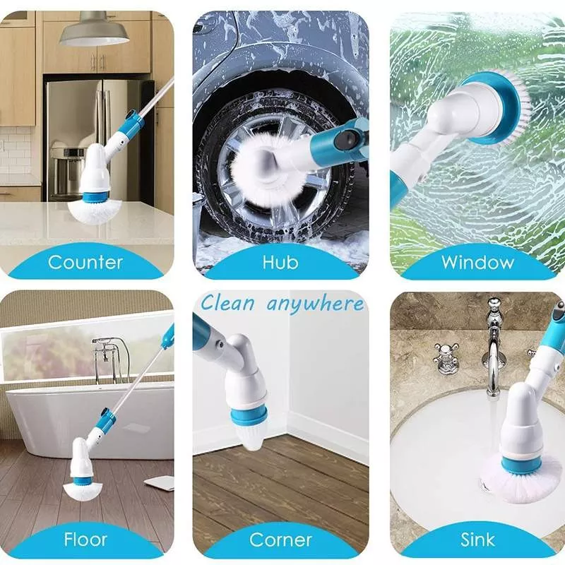 Rechargeable Hurricane Spin Scrubber; Get The Best Cleaning Tool Best Price in Sri Lanka | ido.lk