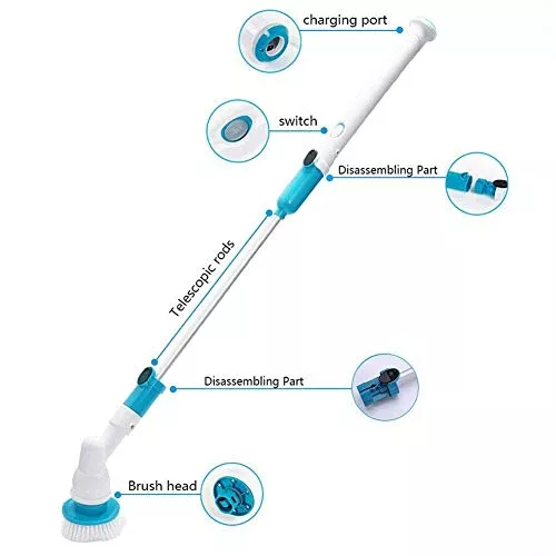 Rechargeable Hurricane Spin Scrubber; Get The Best Cleaning Tool Best Price in Sri Lanka | ido.lk