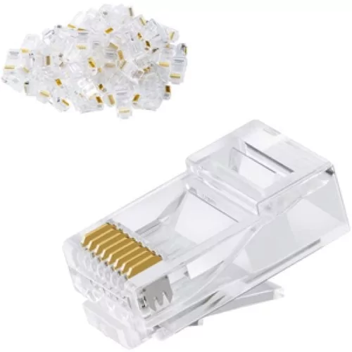 CAT6 Network Cable Connector AMP Tyco RJ45 Network Clip @ido.lk