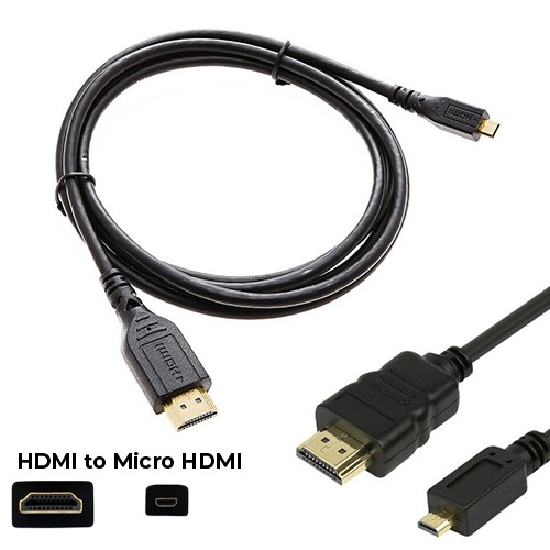 Micro HDMI to HDMI cable 1M Computer Accessories