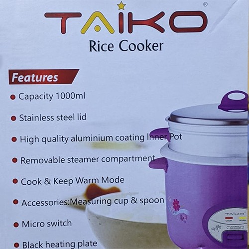 TAIKO Rice Cooker 1Ltr Rice Cookers