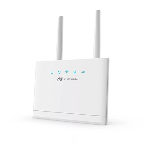 4G LTE 300Mbps WiFi Router  With Sim Card Slot Computer Accessories