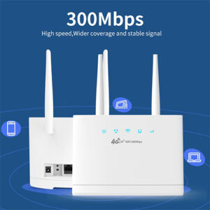4G LTE 300Mbps WiFi Router With Sim Card Slot - ido.lk