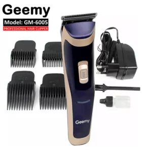 Geemy GM-6005 Rechargeable Trimmer Hair Clipper@ido.lk