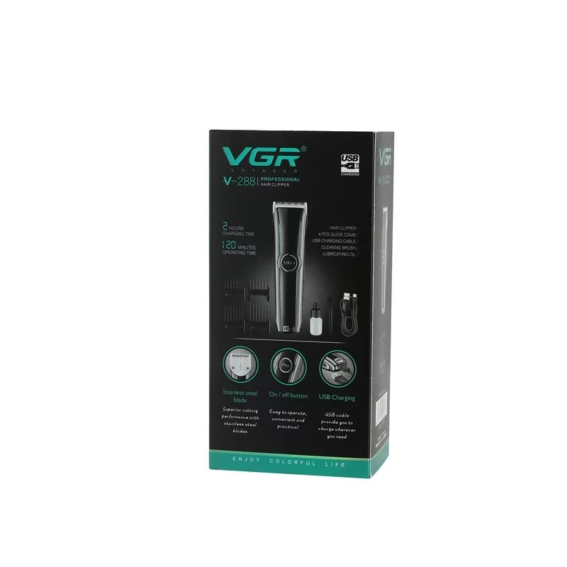 VGR Professional Cordless Trimmer VGR V-288; Buy Hair and beard Cutting Trimmers Best Price in Sri Lanka | ido.lk