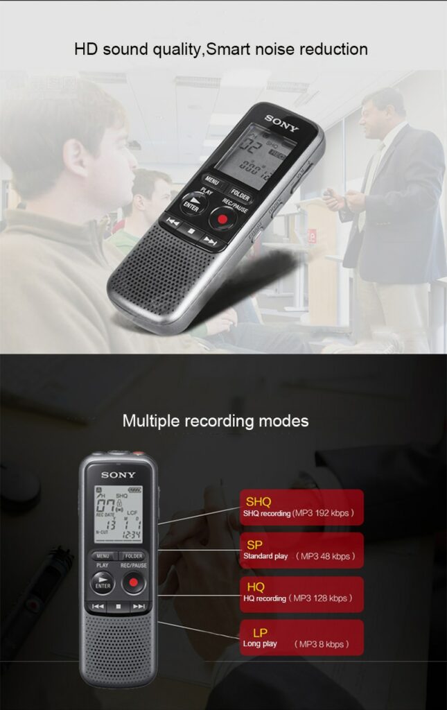 SONY Digital Voice Recorder ICD-PX240 4GB: Buy Digital Voice Recorder Best Price in Sri Lanka | ido.lk