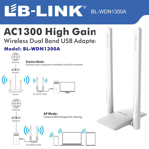 LB Link Dual Band USB WiFi Adapter Computer Accessories