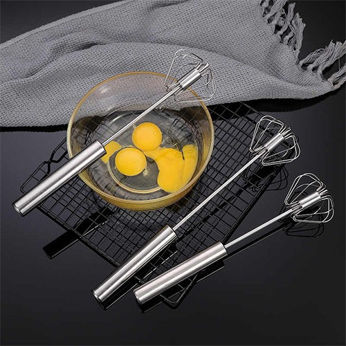 Stainless Steel Manual Hand Egg Beater ido.lk