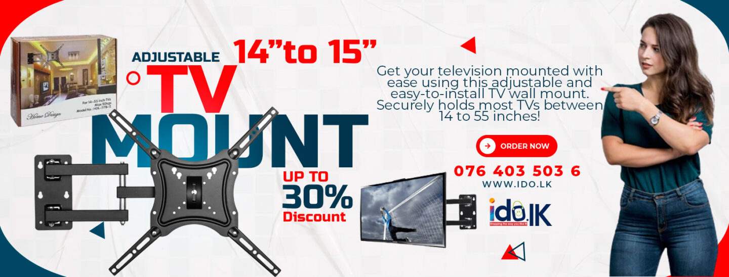 14inch to 55inch Tv Mount Best Price in Sri Lanka